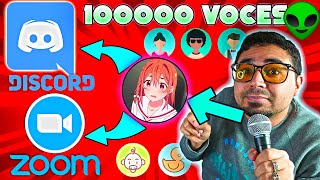 COMO CAMBIAR LA VOZ en DISCORD y ZOOM 2021  MODULADOR de VOZ para DISCORD [upl. by Bud]