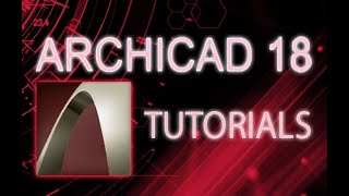 ArchiCAD 18  Tutorial for Beginners COMPLETE [upl. by Mckay347]