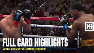 FULL CARD HIGHLIGHTS  Vergil Ortiz Jr vs Maurice Hooker [upl. by Vivien]