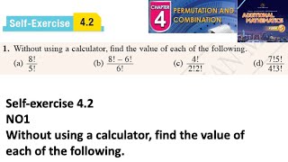 Permutation and combination selfexercise 42 Q1 latihan kendiri 42 form 5 add maths kssm spm [upl. by Crosley122]