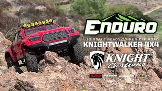 Element RC Enduro Trail Truck Knightwalker Red [upl. by Lerual]