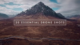 20 ESSENTIAL CINEMATIC DRONE SHOTS [upl. by Cormac]