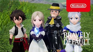 Bravely Default II  Launch Trailer  Nintendo Switch [upl. by Jermayne589]