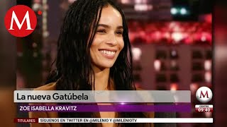 Zoe Isabella Kravitz la nueva Gatúbela en Batman [upl. by Blackman947]