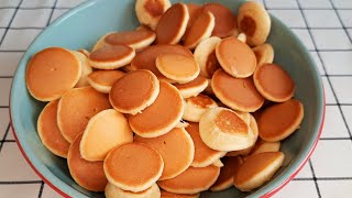 Очень вкусные МИНИ ПАНКЕЙКИ на завтрак  Mini pancakes [upl. by Amlez689]