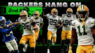 Packers Survive amp Beat Rams 2419 Reaction amp Breakdown [upl. by Houser944]