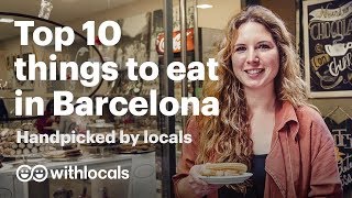 What to eat and where to eat in Barcelona 👫 Handpicked by locals 🥘 [upl. by Fabiolas]