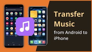 2 Ways How To Transfer Music from Android to iPhone 2021 [upl. by Tedda]