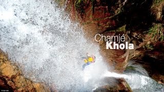 Chamjé Khola  Extreme canyoning in Himalaya V7A7EX [upl. by Tija]