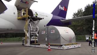 fedex 777 ladeloading demonstration [upl. by Ahtela]