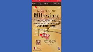 The iBreviary App [upl. by Niwdla]