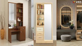 Modern Wooden Dressing Table Design  Modern Dressing Table with Mirror Design  Dresser Unit [upl. by Nielsen663]