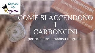 Come si accendono i carboncini [upl. by Petulah]