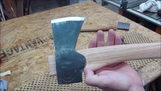 Gransfors Bruk How To Replace An Axe Handle [upl. by Ardnuhsal]