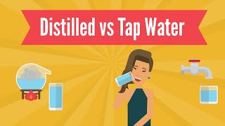 Difference between distilled and tap water [upl. by Lars]