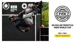 FISE CHENGDU 2019 WS Roller Freestyle Park Pro Cup Final [upl. by Studdard]