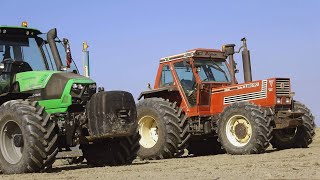 Fiatagri 16090  DeutzFahr 6180  Migliavacca  Agrinovac [upl. by Pinebrook]