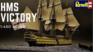 Revell HMS Victory 1450 Scale [upl. by Aenaj]