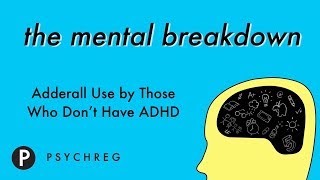 Adderall Use by Those Who Dont Have ADHD [upl. by Aranat]