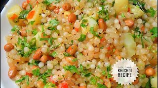 Sabudana Khichdi Recipe for fasting  Navratri Vrat Special Upvas Recipe  How to make Sabu Dana [upl. by Olive]