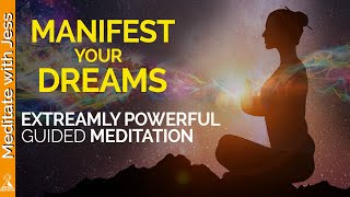 Extremely Powerful Guided Meditation to Manifest Your Dreams and Desires [upl. by Ayenet]