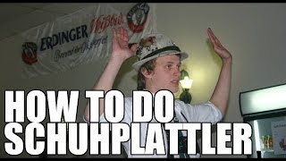 HOW TO DO GERMAN DANCING SCHUHPLATTLER [upl. by Menendez]