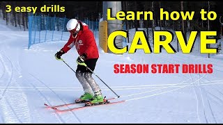 Learn how to CARVE  3 EASY DRILLS [upl. by Assyral]