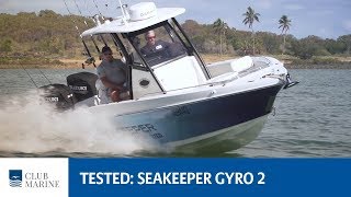 Seakeeper 2 Gyro Stabiliser Gear Review  Club Marine [upl. by Elrebmik]