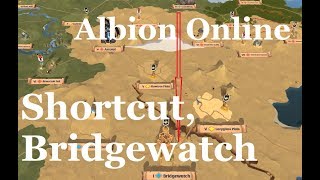 Albion Online  Caerleon to Bridgewatch fast almost safely [upl. by March]