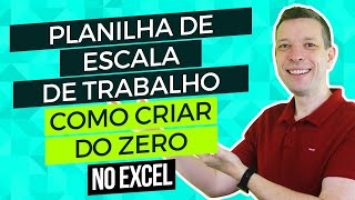 Planilha de escala de trabalho em Excel [upl. by Leroi]