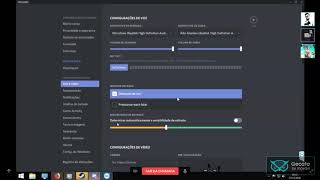 Discord  Tutorial da Configuração do Microfone [upl. by Rodmur]