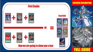 Yugioh Invoked Dogmatika Deck Full Guide 3 Combos  Everything You Need To Know [upl. by Salohcin]