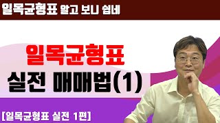 주린이를 위한 일목균형표 다양한 사례로 본 실전 매매법 1 [upl. by Moynahan]