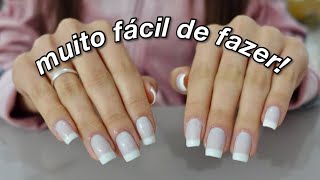 Como fazer FRANCESINHA SOZINHA nas mãos 💅 [upl. by Marilla157]