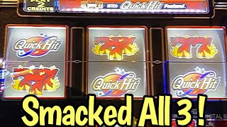 QUICK HITS 3 REELS Double 777 Jackpots 10x5xPay RED HOT Tamales amp more [upl. by Ettevy607]