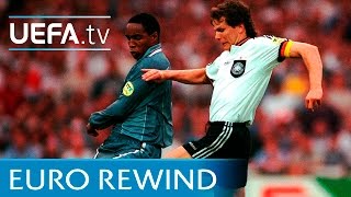 EURO 96 highlights Germany v England [upl. by Atinit962]