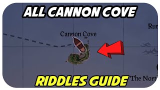 All Cannon Cove Riddles Guide  Sea Of Thieves [upl. by Shannah504]