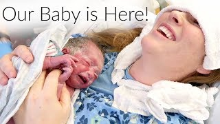 Birth Vlog  Welcome Luke Ballinger [upl. by Caria]