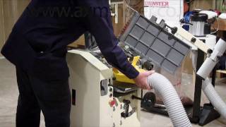 Axminster AW106PT2 Planer Thicknesser [upl. by Peyton]