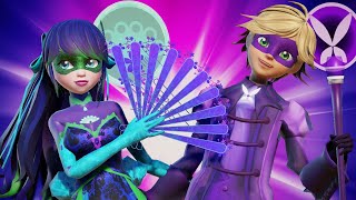 MLB Adrien amp Marinette with Moth amp Peacock miraculous [upl. by Frum]