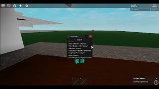 Roblox Adonis Admin commands [upl. by Cynth]