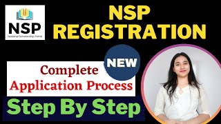 NSP Scholarship 202425 Apply  NSP Registration Process Step by Step [upl. by Htebaile]