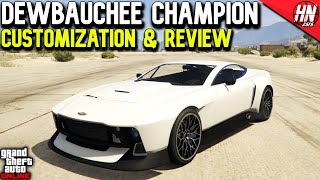 Dewbauchee Champion Customization amp Review  GTA Online [upl. by Esau]