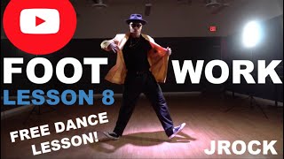 POPPING DANCE TUTORIAL FOOTOWORK LESSON FOR BEGINNERS AND ADVANCED [upl. by Chanda910]