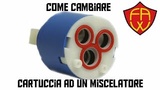 Guida cambio cartuccia miscelatore [upl. by Nic]