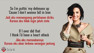 Heart Attack  Demi Lovato Lirik Lagu Terjemahan [upl. by Blackmore]