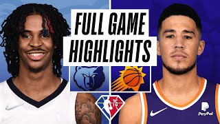 GRIZZLIES at SUNS  FULL GAME HIGHLIGHTS  December 27 2021 [upl. by Quinton530]