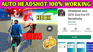 HEADSHOT AND GFX TOOL FOR FREE FIRE MAX  GFX TOOL FOR FREE FIRE MAX  HEADSHOT  HEADSHOT [upl. by Cud]