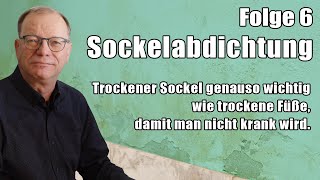 Sockelabdichtung gegen Feuchtigkeit [upl. by Hassi964]