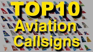 TOP 10 aviation CALLSIGNS Explained by CAPTAIN JOE [upl. by Janeen]